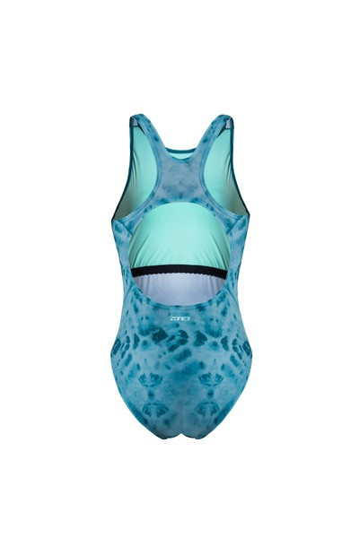 ZONE3 - Classic Swimsuit - Women's - Teal Tie Dye - 2026