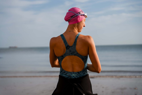 ZONE3 - Classic Swimsuit - Women's - Teal Tie Dye - 2026