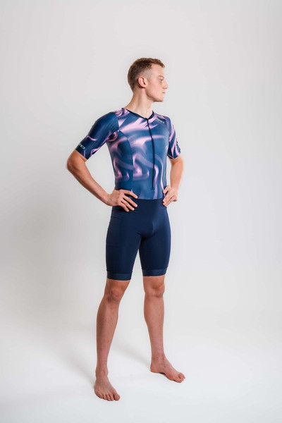 ZONE3 - Activate+ Short Sleeve Trisuit - Men's - Print - 2026