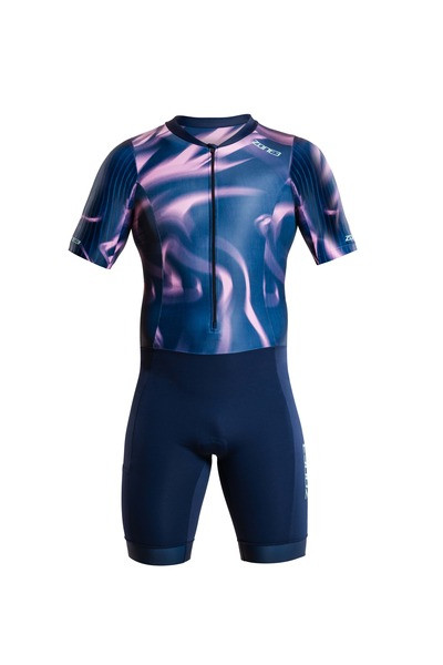 ZONE3 - Activate+ Short Sleeve Trisuit - Men's - Print - 2026