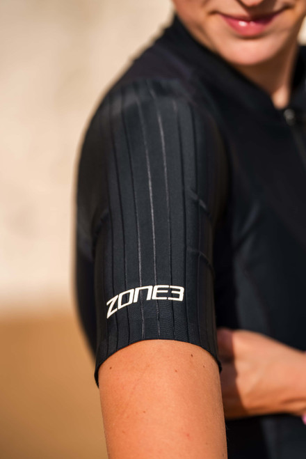 ZONE3 - Activate+ Short Sleeve Trisuit - Women's - Black - 2026