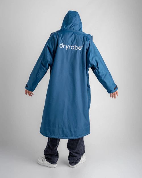 Dryrobe - Advance Long Sleeve - Deep Sea Blue / Sand Camo