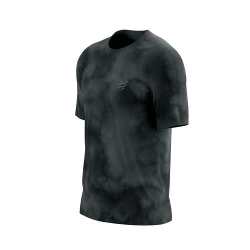 Compressport - Performance Short Sleeve T-Shirt - Eat My Dust! - Men's - Black Tie Dye - 2026