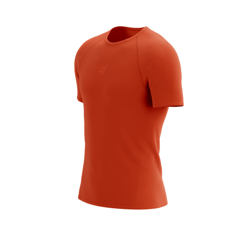 Compressport - Trail Racing Short Sleeve T-Shirt - Men's - Tigerlily - 2026