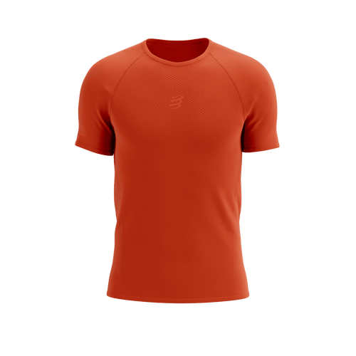 Compressport - Trail Racing Short Sleeve T-Shirt - Men's - Tigerlily - 2026