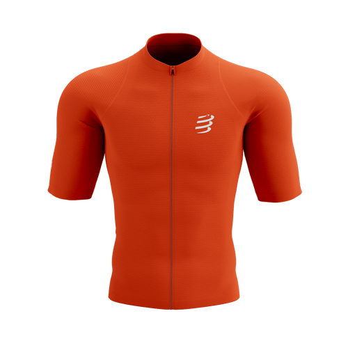 Compressport - Trail Racing Postural Short Sleeve Top - Men's - Tigerlily - 2026