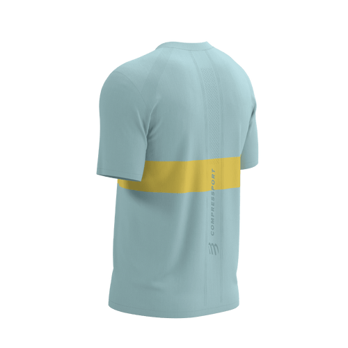 Compressport - Performance Short Sleeve T-Shirt - Men's - Ether/Lemon - 2026