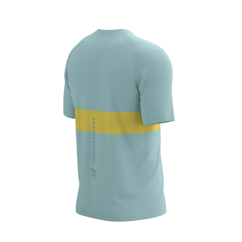 Compressport - Performance Short Sleeve T-Shirt - Men's - Ether/Lemon - 2026