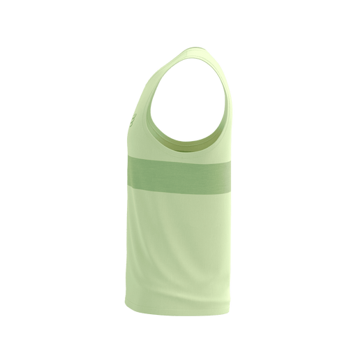 Compressport - Performance Singlet - Men's - Cream/Neon Green - 2026