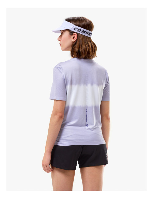 Compressport - Performance Short Sleeve T-Shirt - Women's - Lavender/White - 2026