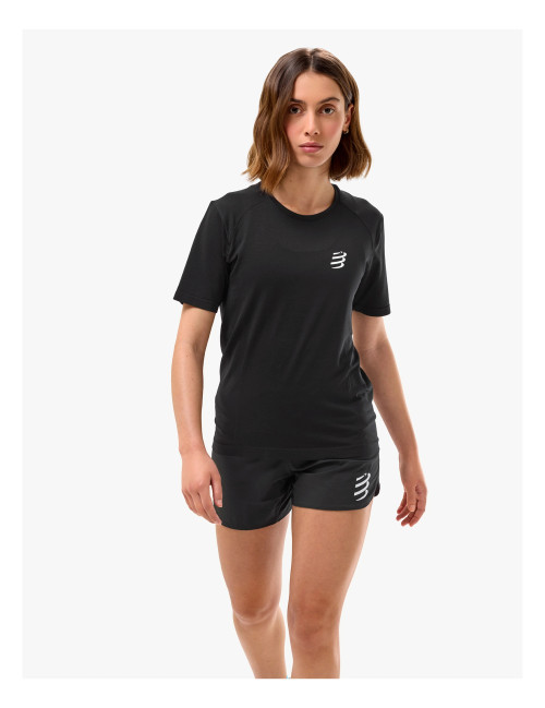 Compressport - Performance Short Sleeve T-Shirt - Women's - Black - 2026