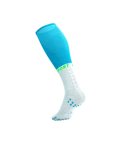 Compressport - Full Socks Oxygen - Norse Blue/Neon Green - 2026