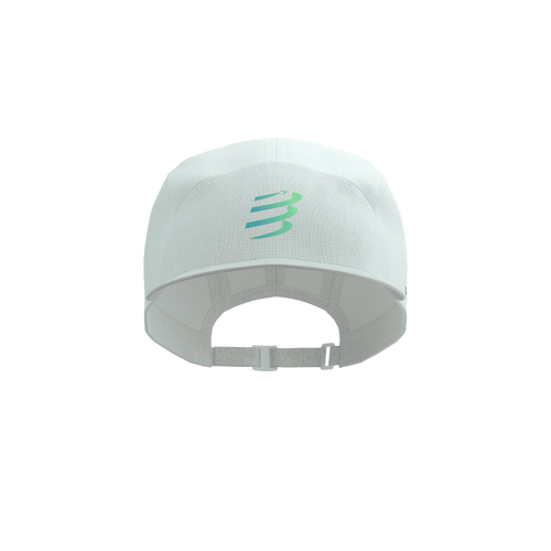 Compressport - 5 Panel Cap - Star White/Blue-Green - 2026