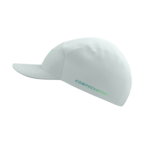 Compressport - 5 Panel Cap - Star White/Blue-Green - 2026