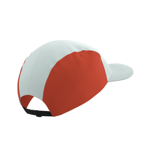 Compressport - 5 Panel Cap - Star White/Tigerlily - 2026