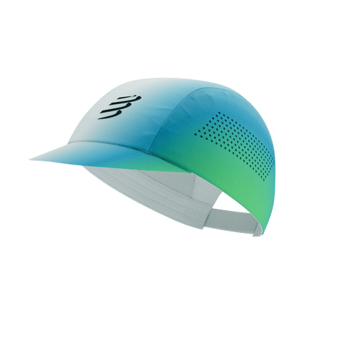 Compressport - Pro Racing Cap - Star White/Blue-Green - 2026