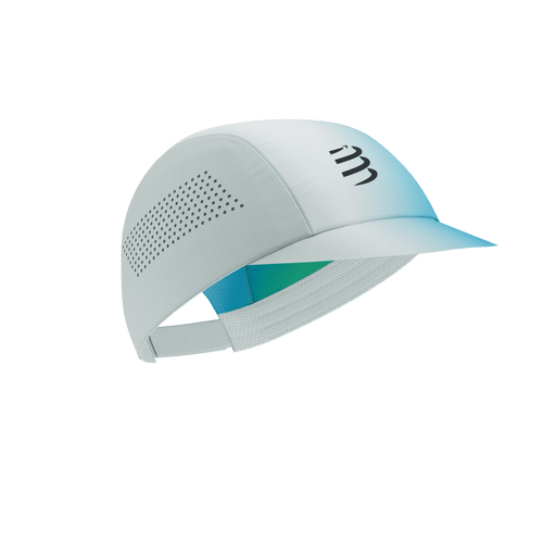 Compressport - Pro Racing Cap - Star White/Blue-Green - 2026