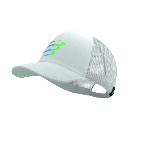 Compressport - Trucker Cap - Star White/Blue-Green - 2026