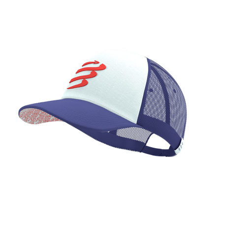 Compressport - Trucker Cap - Orient Blue/Star White - 2026