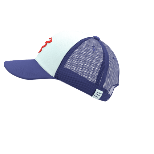 Compressport - Trucker Cap - Orient Blue/Star White - 2026