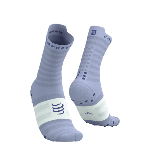 Compressport - Pro Racing Socks V4.0 Ultralight Run High - Lavender/White - 2026
