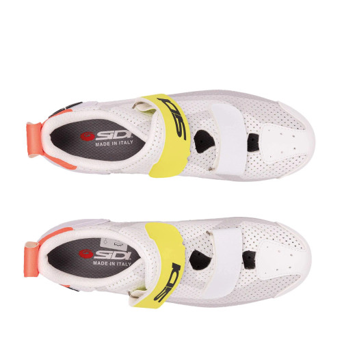Sidi - T-5 Air Triathlon Shoes Grey/White/Yellow - 2026