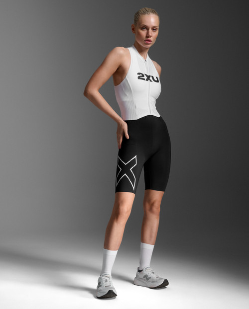 2XU - Light Speed React Trisuit - Women's - Black/White - 2026