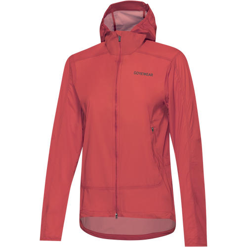 Gorewear - FERNFLOW Hooded Windbreaker - Women's - Coral Red - 2026