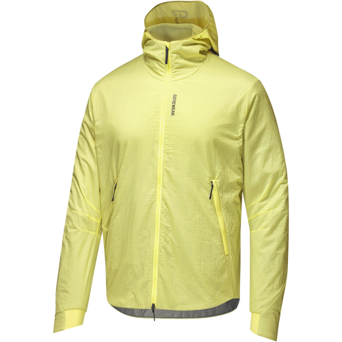 Gorewear - CONCURVE WINDSTOPPER Insulated Hooded Jacket - Men's - Lime Yellow - 2026
