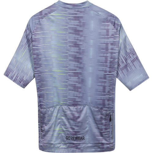 Gorewear - SPINSHIFT Pixel Jersey - Men's - Amethyst Grey / Purple Indigo - 2026