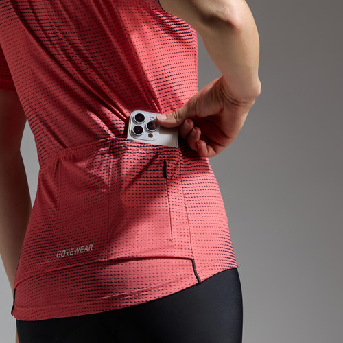 Gorewear - Spirit Haze Jersey - Women's - Coral Red / Orbit Blue - 2026