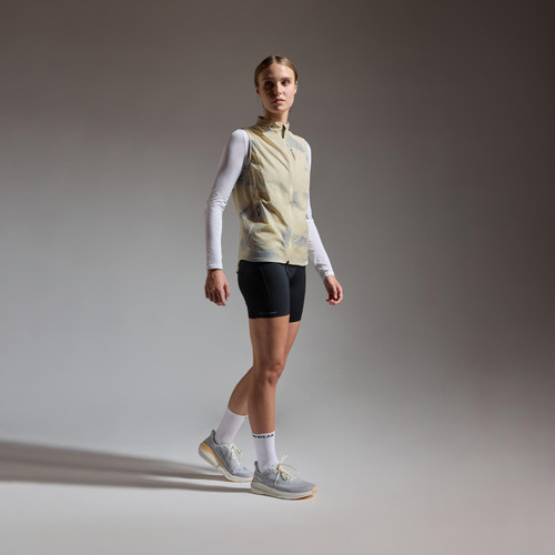 Gorewear - CONCURVE Cloud Windbreaker Vest - Women's - Mosaic_Tech Beige / Lab Gray - 2026