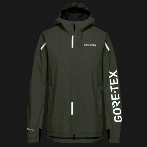Gorewear - CONCURVE GORE-TEX Logo Jacket - Women's - Spring Green / Slate Green - 2026