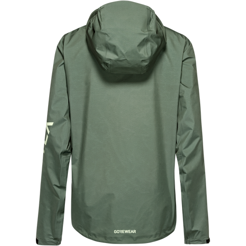 Gorewear - LUPRA GORE-TEX Hooded Logo Jacket - Women's - Slate Green / Spring Green - 2026