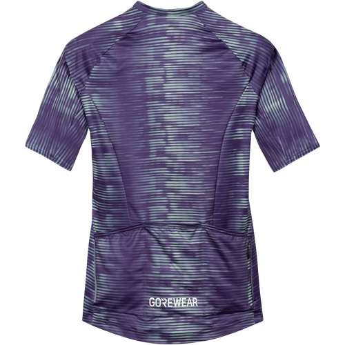 Gorewear - SPINSHIFT Pixel Jersey - Women's - Purple Indigo / Spring Green - 2026