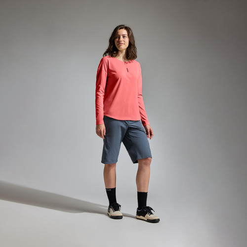 Gorewear - FERNFLOW Long Sleeve Tee - Women's - Coral Red - 2026