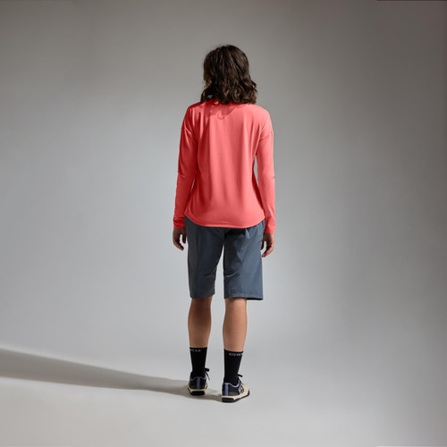 Gorewear - FERNFLOW Long Sleeve Tee - Women's - Coral Red - 2026