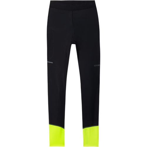 Gorewear - CONCURVE Thermo Tights 2.0 - Women's - Black / Neon Yellow - 2026