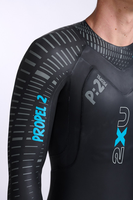2XU - P:2 Propel Wetsuit - Men's - Black/Aloha - Ex-Rental 2 Hire