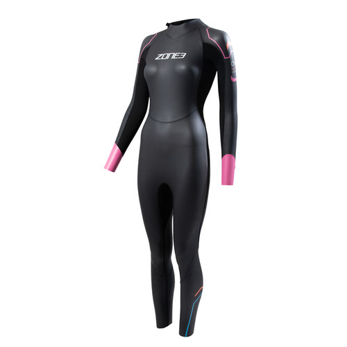 ZONE3 - Aspect Breaststroke Wetsuit - Women's - Black/Pink - Ex Rental - 1 Hire