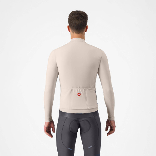 Castelli - Espresso Thermal Jersey - Men's - Clay/Dark Grey - 2026