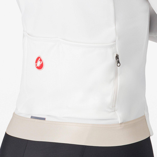 Castelli - Espresso Thermal Jersey - Women's - Ivory/Silver Moon - 2026