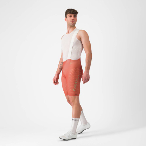Castelli - Free Aero Race S Kit Bib Shorts - Men's - Paprika/Elmwood - 2026
