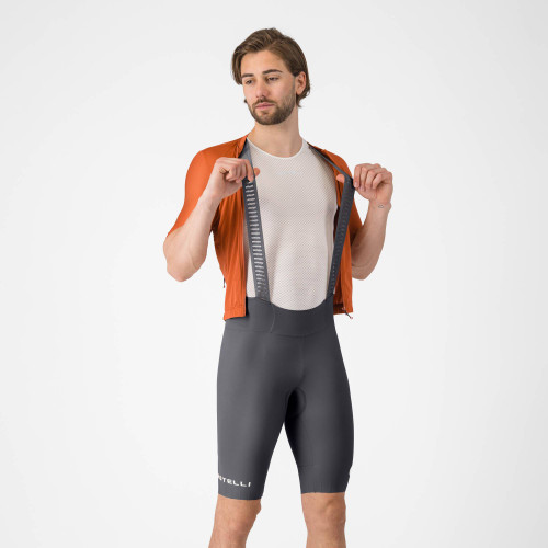 Castelli - Espresso 2 Bib Shorts - Men's - Smoky Grey - 2026
