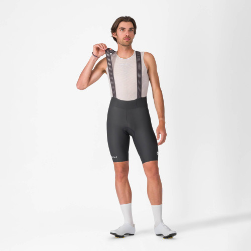Castelli - Espresso 2 Bib Shorts - Men's - Dark Grey - 2026