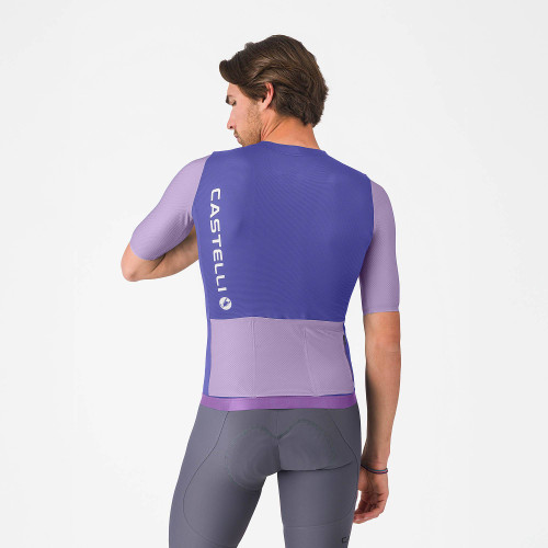 Castelli - Corretto Jersey - Men's - Ultraviolet/Purple Mist/White - 2026