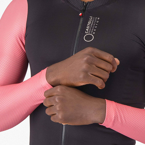 Castelli - Corretto Long Sleeve Jersey - Men's - Black/Rosa Giro/Silver Moon - 2026