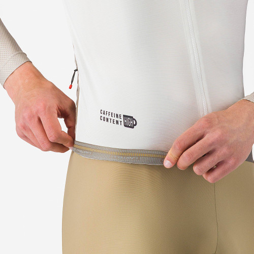 Castelli - Corretto Long Sleeve Jersey - Men's - Ivory/Clay/Black - 2026