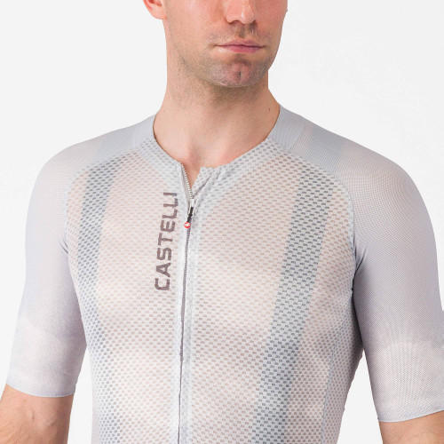 Castelli - Climber's A/C Jersey - Men's - Silver Grey/Smoky Grey - 2026