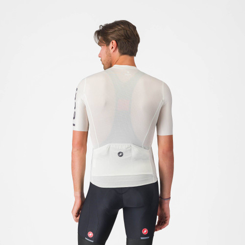 Castelli - Entrata Apex Jersey - Men's - Ivory/Smoky Grey - 2026